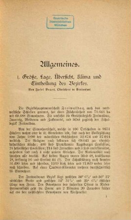 Heimatkunde des politischen Bezirkes Freiwaldau : Hrsg. vom Bezirkslehrerverein Freiwaldau