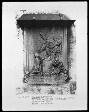 Epitaph des Verwalters Georg Huldbar