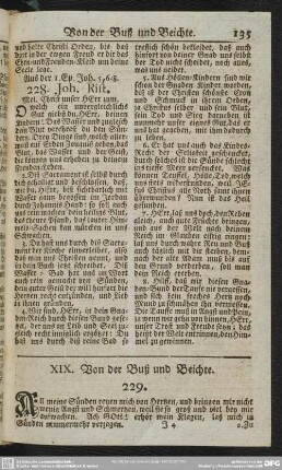 XIX. Von der Buß und Beichte