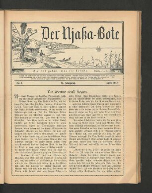 Nr. 2. 13 Jahrgang. April 1917
