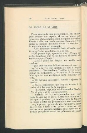 La farsa de la vida