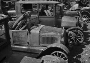 Autoleichen, Ford-Fabrik in Dearborn, Detroit