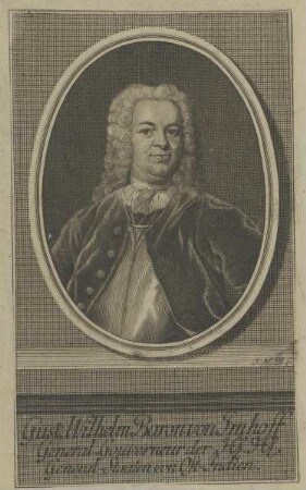 Bildnis des Gustav Wilhelm, Baron von Imhoff