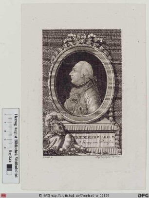 Bildnis Friedrich Wilhelm II., König von Preußen (reg. 1786-97)