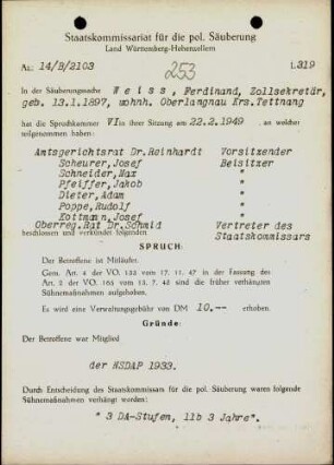 Weiss, Ferdinand