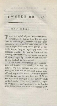 Tweede brief