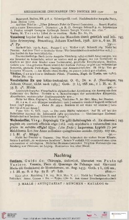 Nachtrag (Nr. 146 - 149)