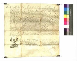 Verzicht des Johann Jakob Blarer von Wartensee für Wolfgang Jakob von Bernhausen