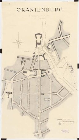 Wiederaufbau Oranienburg: Übersichtsplan 1:2000