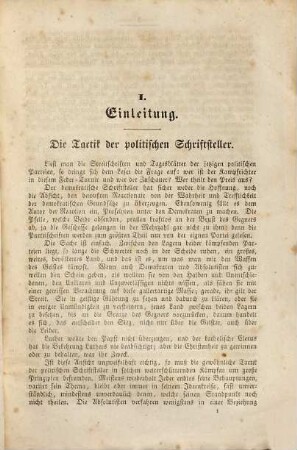 Erfahrungen aus den letzten drei Jahren : ein Beitrag zur Kritik der politischen Mittelparteien