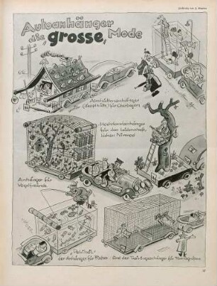 "Autoanhänger die 'grosse' Mode"