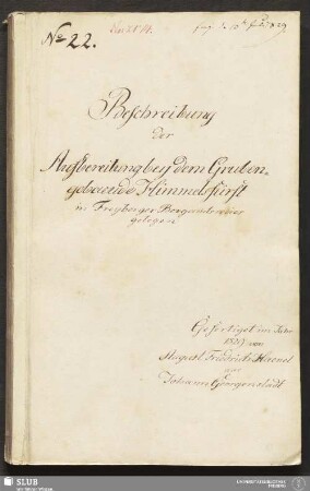 Beschreibung der Aufbereitung bey dem Grubengebaeude Himmelsfürst in Freyberger Bergamtsrevier gelegen - 18.6826 4.