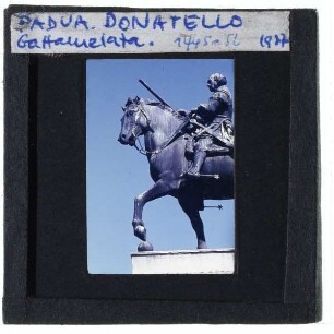 Padua, Donatello, Reiterstandbild des Gattamelata
