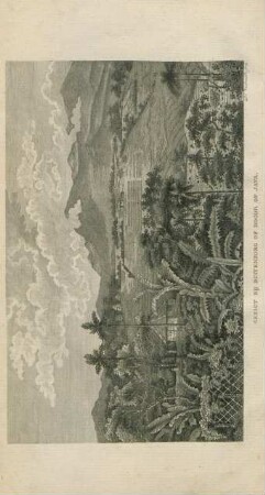 Gezigt bij Buitenzorg of Bogor of Java