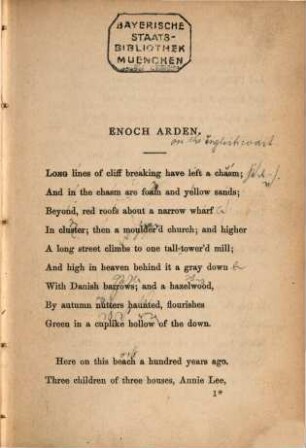 The poetical works of Alfred Tennyson. 5,5