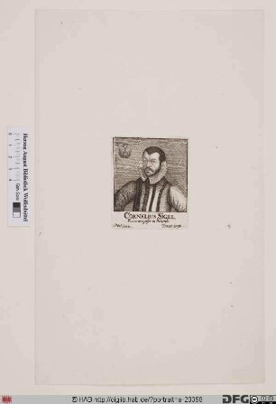 Bildnis Cornelius Sigel