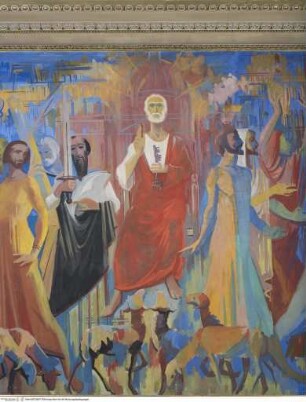 Der heilige Petrus, der heilige Paulus (und andere Figuren)