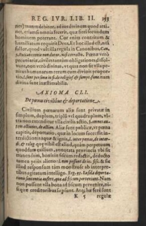 Axioma CLI. - CXL. [i.e. CLX.]
