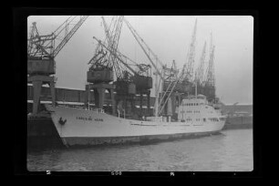 Caroline Horn (1960), Frachtschiff (reefer), H. C. Horn, Hamburg, Bau-Nr. 469