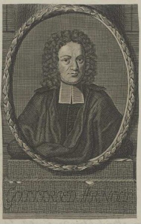 Bildnis des Gottfried Arnold