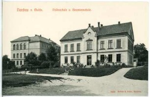 Nerchau. Volksschule und Beamtenschule