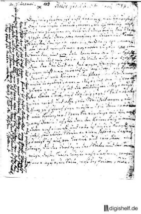 109: Brief von Johann Wilhelm Ludwig Gleim an Johann Georg Jacobi