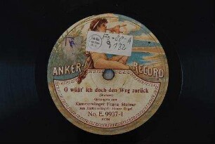 O wüßt' ich doch den Weg zurück / (Brahms)
