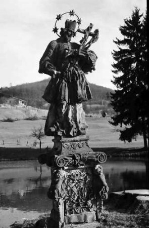 Inzlingen: Wasserschloss, Nepomuk