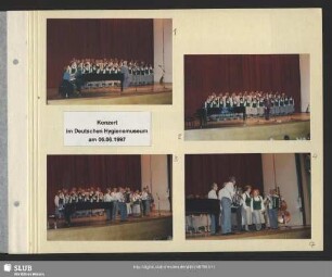 Instrumental- und Jodlergruppe des "Berglied Sofia" (Bilder 3 und 4)