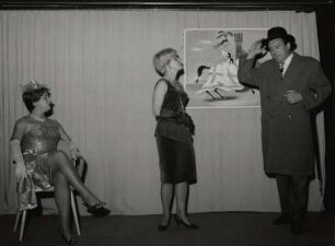 Immer am Verstand lang: Inge Wolffberg, Edith Elsholtz, Achim Strietzel (Willy Brandt Persiflage)