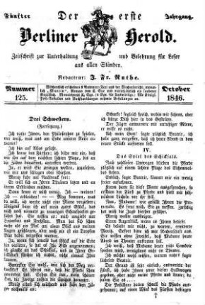Nummer 125, October 1846