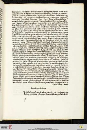 Dominica vicesima