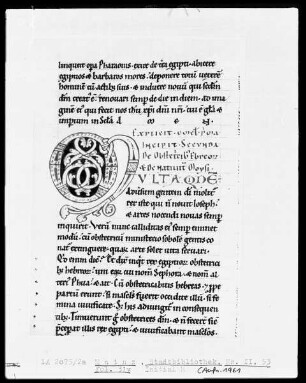 Homilien — Initiale Q?, Folio 31verso