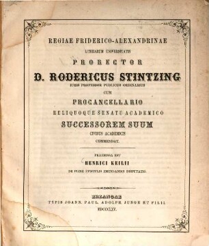 De Plinii epistulis emendandis disputatio I et II : (Programme.)