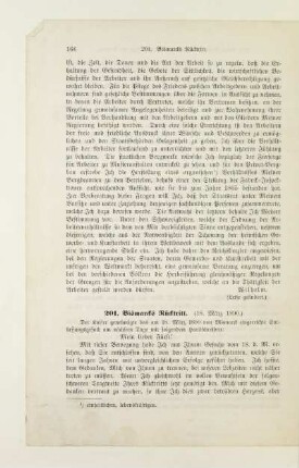 201. Bismarcks Rücktritt. (18. März 1890)