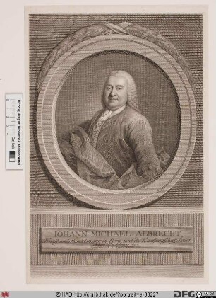 Bildnis Johann Michael Albrecht d. J.