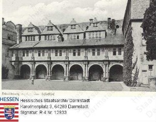 Weilburg an der Lahn, Schlosshof