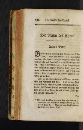 Achtes Buch.