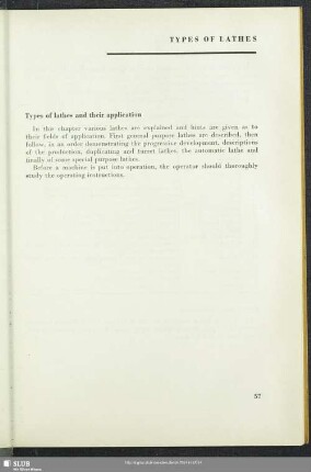 Types Of Lathes