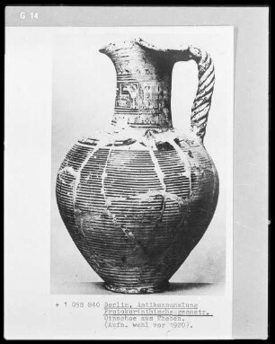 Protokorinthisch-geometrische Oinochoe