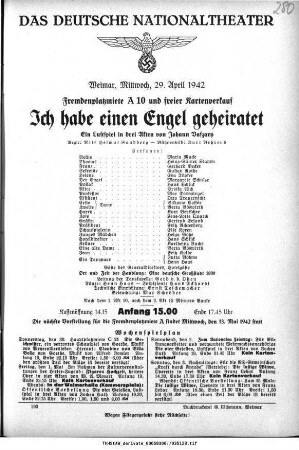 Ich habe einen Engel geheiratet