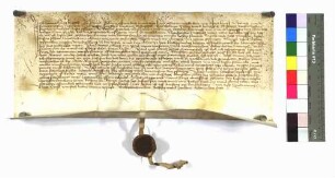 Hans Krieg, Bürger zu Rottweil, stiftet der Frauenkapelle zu einer Jahrzeit einen Gulden jährlichen Zins von 10 Gulden, die ihm die Stadt jährlich schuldet.