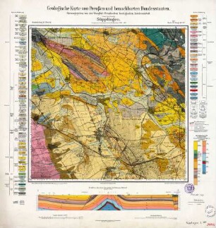 [3731] Süpplingen, Geologische Karte von Preußen und benachbarten Bundesstaaten