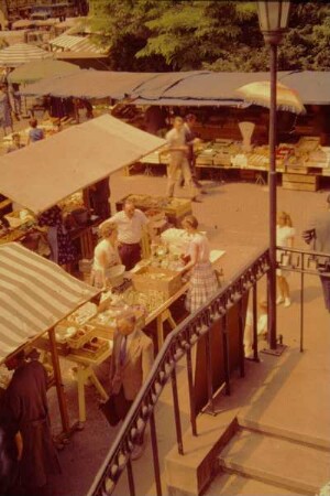 Marktplatz, Detmold; farbig