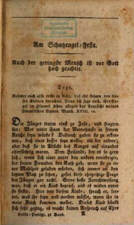 Kurze Volkspredigten : zum Unterrichte und zur Erbauung auf alle Sonn- und Festtage des katholischen Kirchen-Jahres, 3