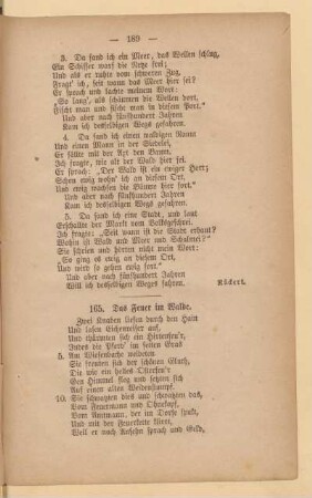 [V. Idyllen, Schilderungen]