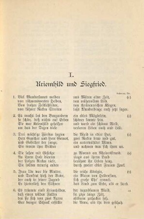 Der Nibelungen Not : in metrischer Übersetzung nebst Erzählung der älteren Nibelungensage