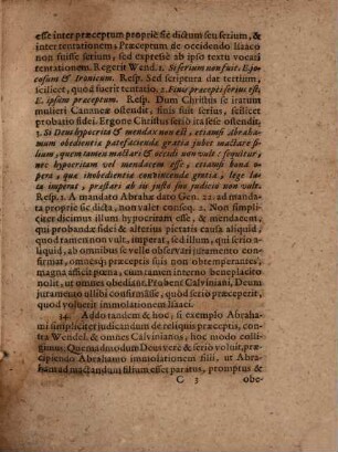 Disp. de aeterna filiorum Dei praedestinatione