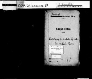 Verwaltungseinteilung des besetzten Gebietes und der neutralen Zone