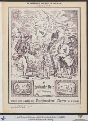 262. Jahrgang: Der hinkende Bote